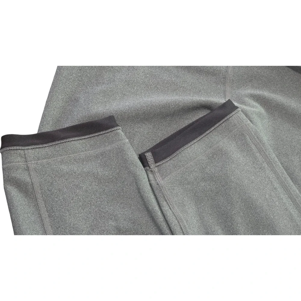 Under‎ Armour HeatGear Athletic Capri Leggings Running Gym Fitness Gray SZ XL